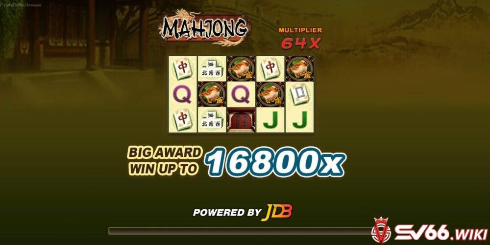 Mahjong Ways Sv66 được thiết kế với 5 cột, 3 hàng và 25 hàng thanh toán