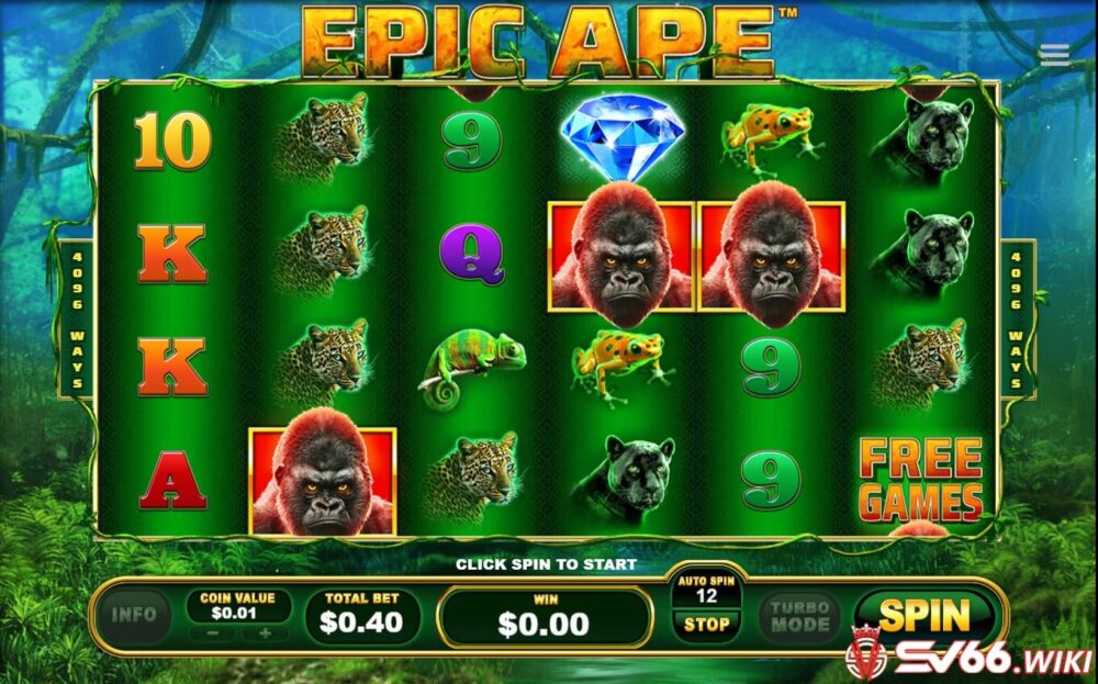 Luật chơi Epic Ape SV66